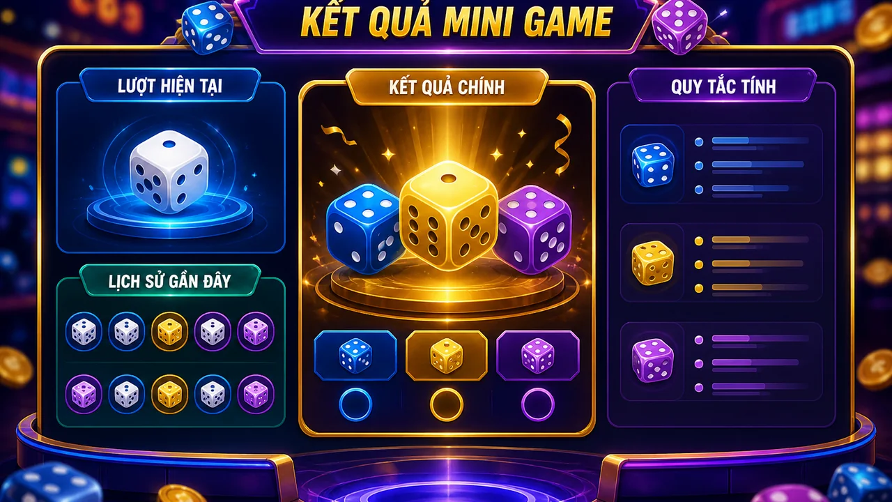 Đọc bảng kết quả dễ hơn: bảng xếp hạng mini game 99win theo độ rõ
