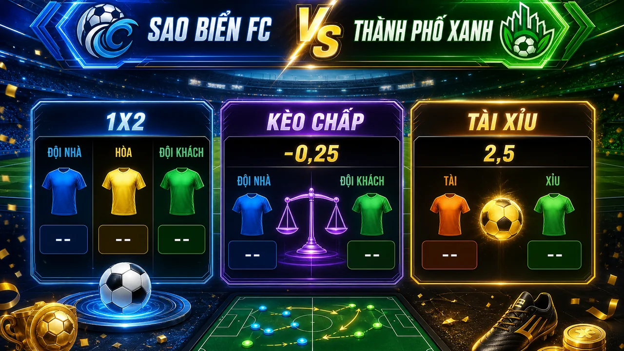 Đọc kèo bóng đá từng bước trên 99win với một trận giả lập dễ theo dõi